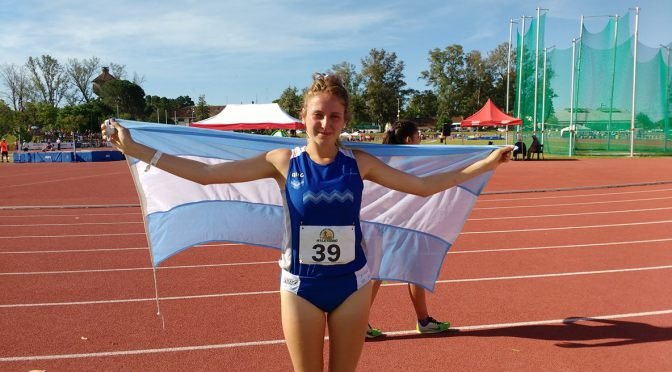 Atletismo: ALUVIÓN DE MEDALLAS PARA ARGENTINA