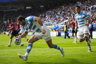 Rugby: CÓMODA VICTORIA DE LOS PUMAS FRENTE A NAMIBIA PARA CERRAR LA PRIMERA FASE