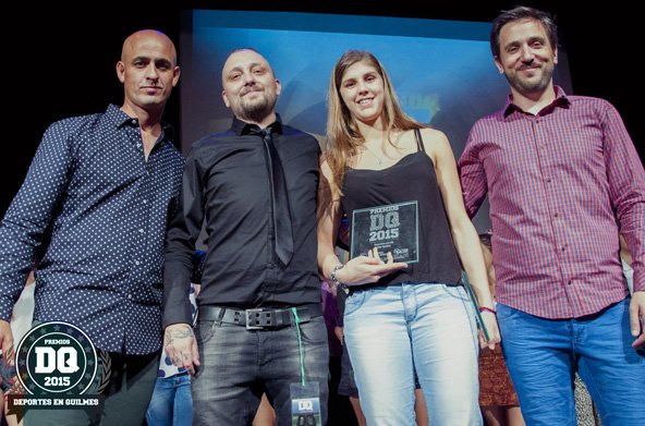 Eventos: ELKE KARSTEN FUE ELEGIDA LA MEJOR DEPORTISTA QUILMEÑA 2015