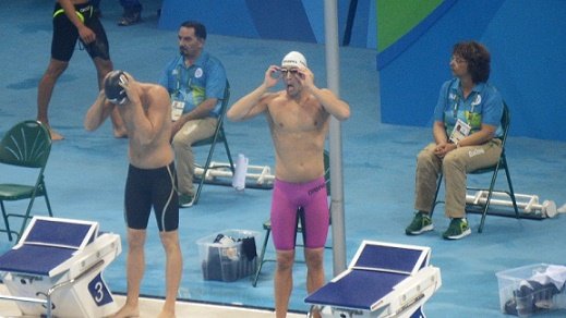 JJOO RÍO 2016 Natación: FEDERICO GRABICH PARTICIPÓ DE LOS 200 LIBRES